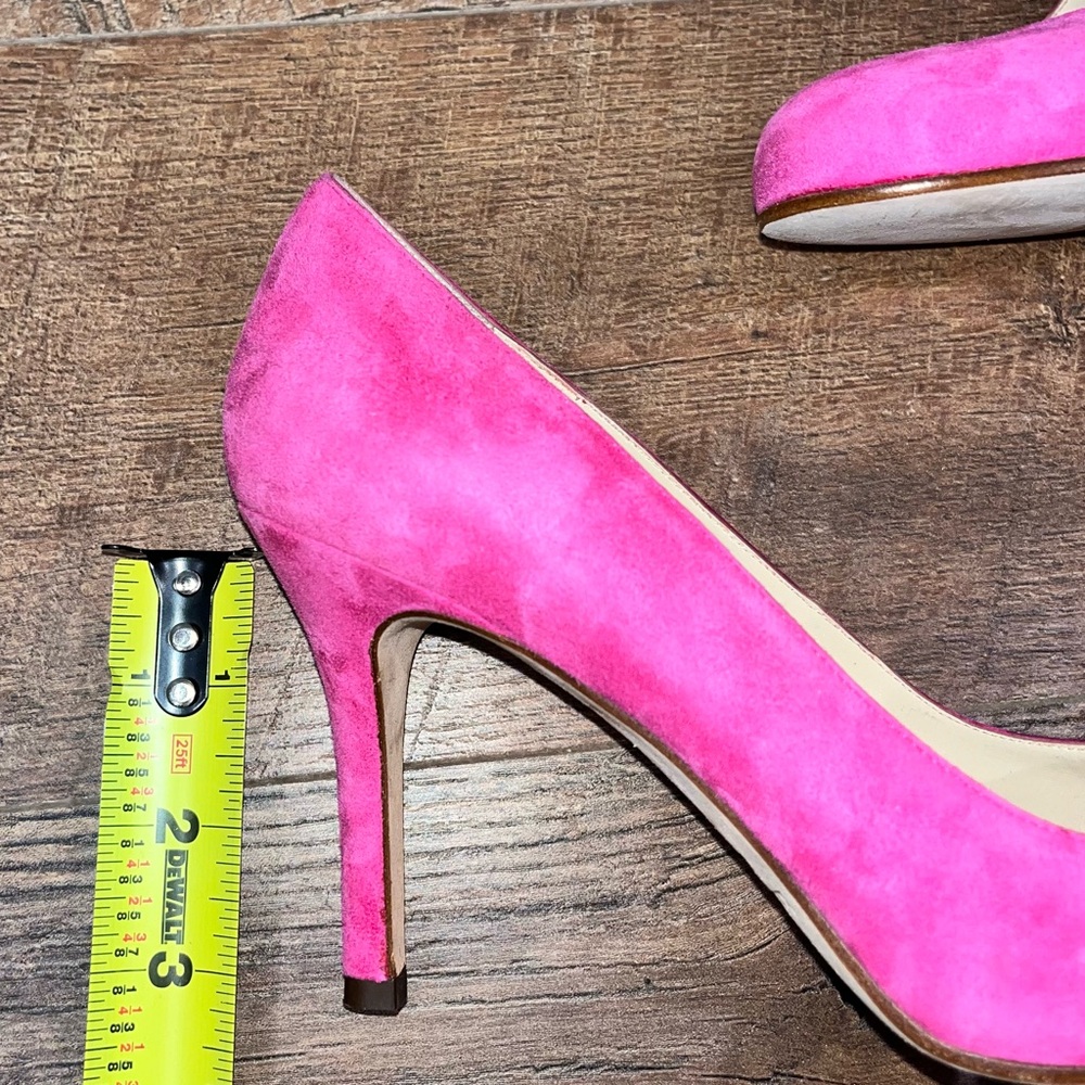Kate Spade New York Pink Suede Heels - Picture 10 of 12
